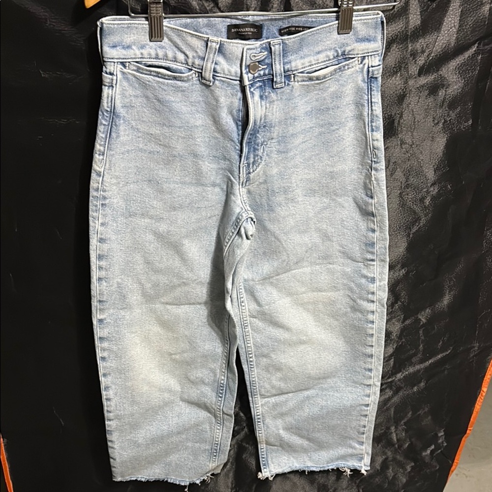 Banana Republic Light Wash Relaxed Jeans